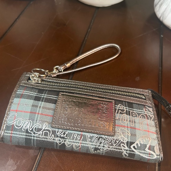 Coach poppy multi color wallet - Picture 5 of 11